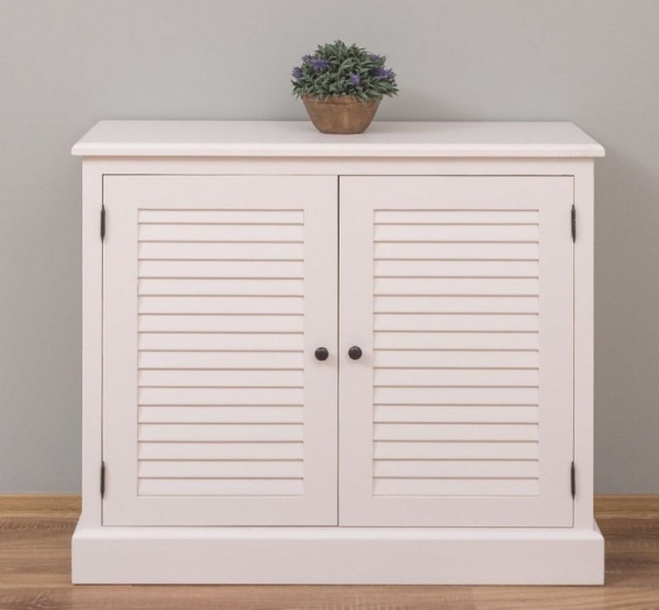 Comoda dormitor Mediterana lemn masiv, 2 usi tip zabrea, 108 x 37 x 90 cm