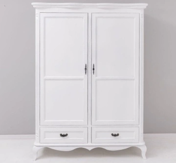 Dulap Julietta Classy lemn masiv, 2 usi si 2 sertare, 140 x 70 x 190 cm
