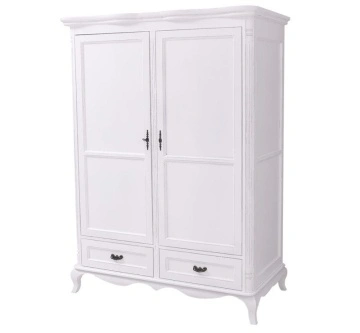 Dulap Julietta Classy lemn masiv, 2 usi si 2 sertare, 140 x 70 x 190 cm - Img 6