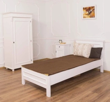 Pat dormitor Pascal din lemn masiv 90 x 200 cm - Img 6