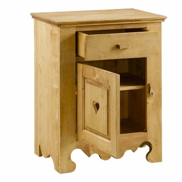 Set dormitor Rustika 3 piese mobilier lemn masiv - Img 6
