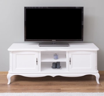 Comoda TV Julietta Classy lemn masiv, 158 x 48 x 60 cm