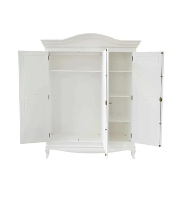 Dulap dormitor Celine cu 3 usi lemn masiv, 168 x 60 x 205 cm - Img 2