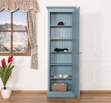 Dulap lemn masiv cu 1 usa My Julietta, 75 x 40 x 220 cm - Img 4