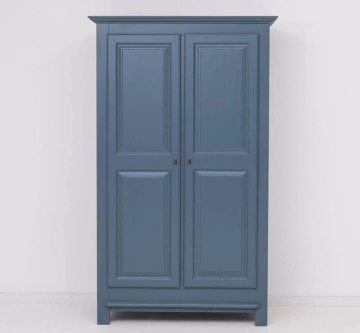Dulap lemn masiv cu 2 usi Bianca, 121 x 54 x 200 cm