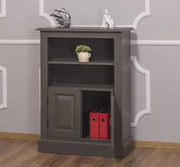 Comoda Cleo lemn masiv, 2 usi si 1 polita, 76 x 35 x 102 cm - Img 5