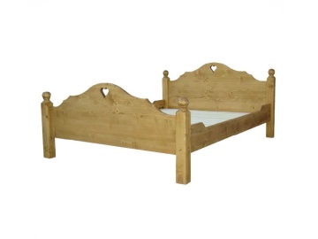 Set dormitor Rustika 3 piese mobilier lemn masiv - Img 3
