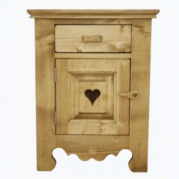 Set mobila dormitor Lemn Masiv Rustika, 3 piese mobilier - Img 4