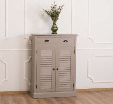 Comoda Mediterana lemn masiv, 2 usi si 1 sertar, 85 x 37 x 120 cm - Img 5