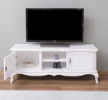 Comoda TV Julietta Classy lemn masiv, 158 x 48 x 60 cm - Img 5
