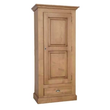 Dulap Maria cu 1 usa si 1 sertar lemn masiv, 86 x 48 x 185 cm - Img 2