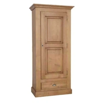Dulap Maria cu 1 usa si 1 sertar lemn masiv, 86 x 48 x 185 cm - Img 2