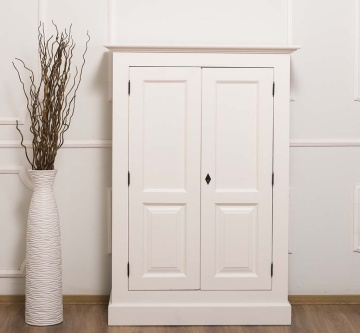 Dulap / Sifonier lemn masiv cu 2 usi, 98 x 40 x 140 cm - Img 1