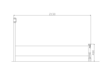 Pat dormitor Royal Lemn Masiv, 100 cm, 120 cm, 140 cm, 160 cm sau 180 x 200 cm - Img 5