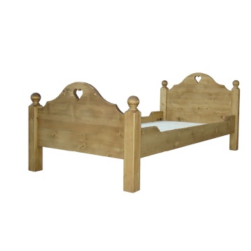 Pat rustic Pedro lemn masiv, 90 x 200 cm, 140 x 200 cm, 160 x 200 cm sau 180 x 200 cm - Img 8