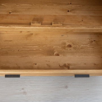 Comoda cu 4 sertare Lemn Masiv Dormitor Ecuador, 100 x 48 x 90 cm - Img 4