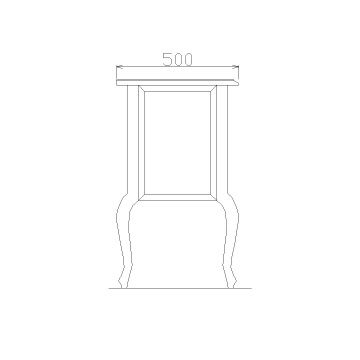 Comoda dormitor Bergamo Lemn Masiv, 4 sertare, 120 x 55 X 95 cm - Img 4