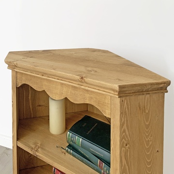 Comoda Lemn Masiv Rustica de Colt Rustika, 67 x 39 x 90 cm - Img 2