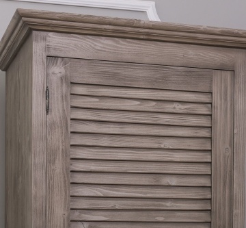 Dulap Mediterana lemn masiv, cu 1 usa, 76 x 59 x 200 cm - Img 3