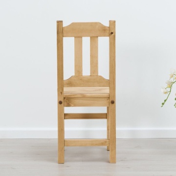 Scaun Lemn Masiv Rustic Ana, 40 x 42 x 91 cm - Img 2
