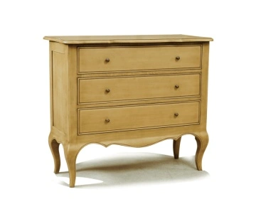 Comoda dormitor Celine cu 3 sertare lemn masiv, 110 x 48 x 96 cm