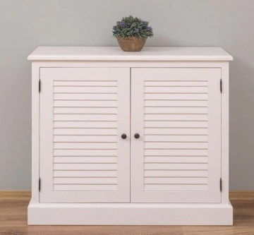 Comoda dormitor Mediterana lemn masiv, 2 usi tip zabrea, 108 x 37 x 90 cm