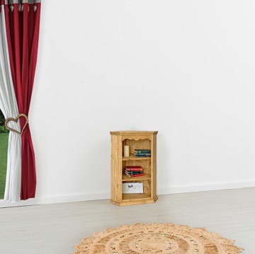 Comoda Lemn Masiv Rustica de Colt Rustika, 67 x 39 x 90 cm - Img 3