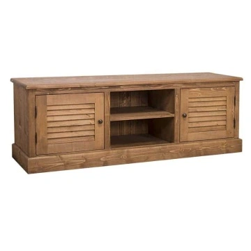 Comoda TV dormitor Mediterana lemn masiv, 160 x 46 x 56 cm - Img 2