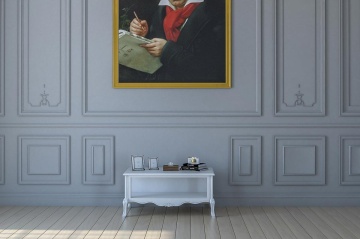Masuta de cafea dormitor Andra, lemn masiv, 120 x 60 x 55 cm - Img 1