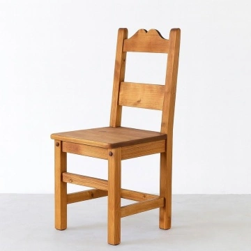 Scaun Rustic Casa Maria lemn masiv, 40 x 42 x 91 cm