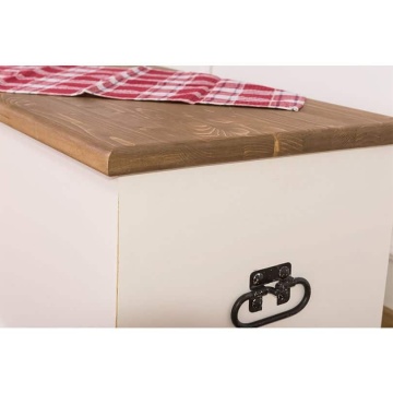 Cufar Julietta din lemn masiv, 90 x 45 x 45 cm - Img 3