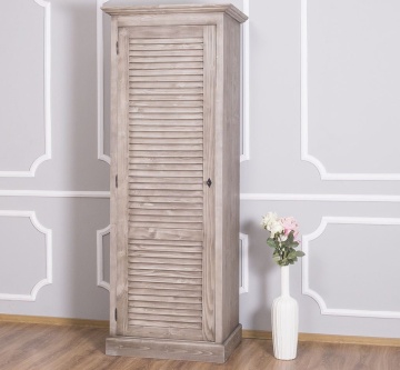 Dulap Mediterana lemn masiv, cu 1 usa, 76 x 59 x 200 cm - Img 4