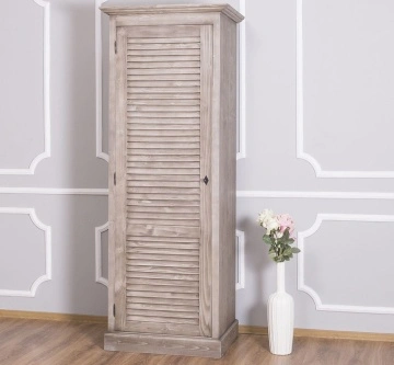 Dulap Mediterana lemn masiv, cu 1 usa, 76 x 59 x 200 cm - Img 4