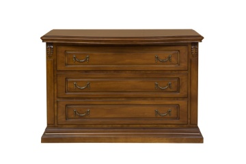 Set mobila dormitor Donatello Classic Stil, 4 piese, finisaj furnir nuc - Img 5