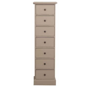 Comoda Turn cu 7 sertare, lemn masiv, 43 x 33 x 150 cm - Img 3