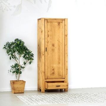 Dulap 1 usa si 1 sertar Lemn Masiv Dormitor Ecuador, 72 x 45 x 195 cm