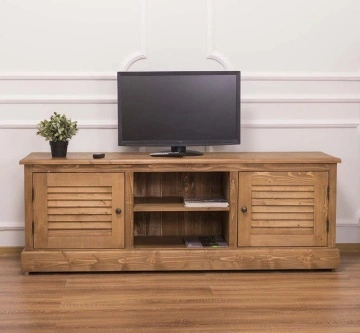 Comoda TV dormitor Mediterana lemn masiv, 160 x 46 x 56 cm