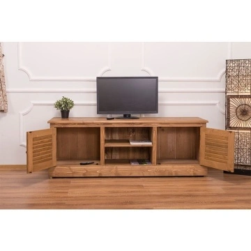 Comoda TV dormitor Mediterana lemn masiv, 160 x 46 x 56 cm - Img 3