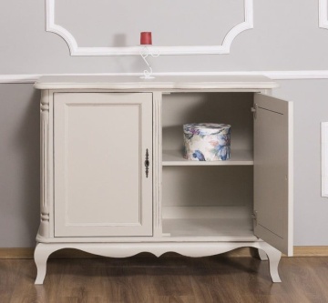 Comoda Julietta Classy lemn masiv, 110 x 48 x 89 - Img 7