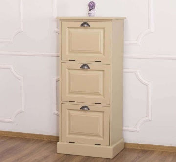Comoda lemn masiv, 3 usi rabatabile, 55 x 40 x 126 cm - Img 4