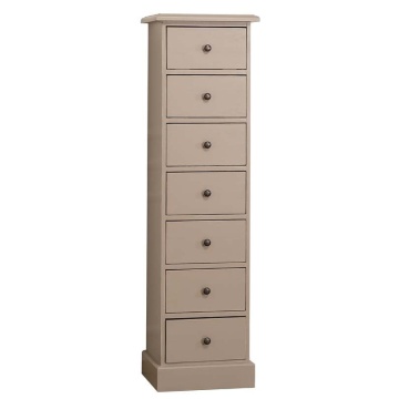 Comoda Turn cu 7 sertare, lemn masiv, 43 x 33 x 150 cm - Img 4