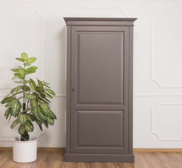 Dulap lemn masiv cu 1 usa, 103 x 59 x 200 cm - Img 1