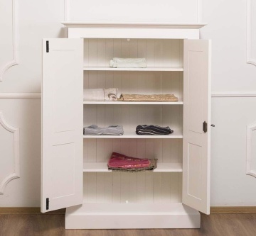 Dulap / Sifonier lemn masiv cu 2 usi, 98 x 40 x 140 cm - Img 3