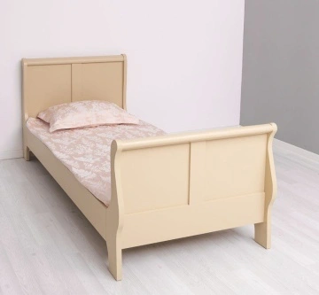 Pat Belinda cu doua tablii lemn masiv, 90 x 200 cm