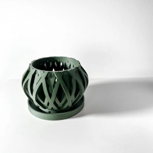 Rimo - Jardinier modern de orhidee: design geometric cu drenaj pentru plante de orhidee sănătoase și aerare - Img 7