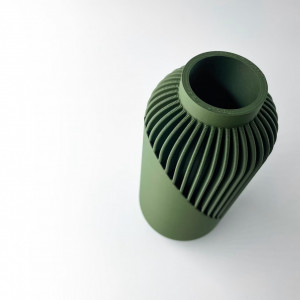 YAO - Vasă uscată de interior (6", 7", 8") înălțime: Decor modern imprimat 3D pentru flori uscate - Img 3