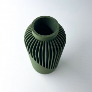 YAO - Vasă uscată de interior (6", 7", 8") înălțime: Decor modern imprimat 3D pentru flori uscate - Img 5