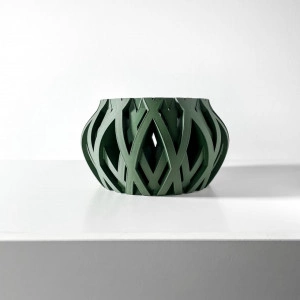 Rimo - Jardinier modern de orhidee: design geometric cu drenaj pentru plante de orhidee sănătoase și aerare
