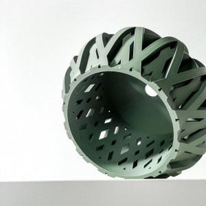 Rimo - Jardinier modern de orhidee: design geometric cu drenaj pentru plante de orhidee sănătoase și aerare - Img 3