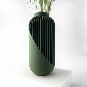 YAO - Vasă uscată de interior (6", 7", 8") înălțime: Decor modern imprimat 3D pentru flori uscate - Img 2